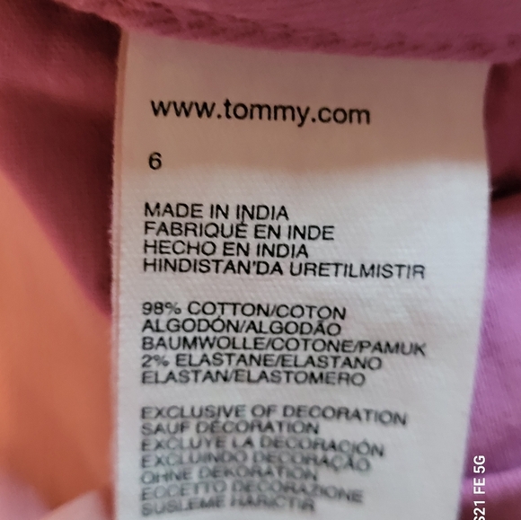 Tommy Hilfiger Women's Cropped Skinny Jeans, Size 6, EUC - Picture 5 of 5